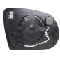 VETRO CON PIASTRA SINISTRO CROMATO SISTEMA BLIS TERMICO CONVESSO JEEP CHEROKEE KL 2019, JEEP CHEROKEE KL 20142019, JEEP COMPASS