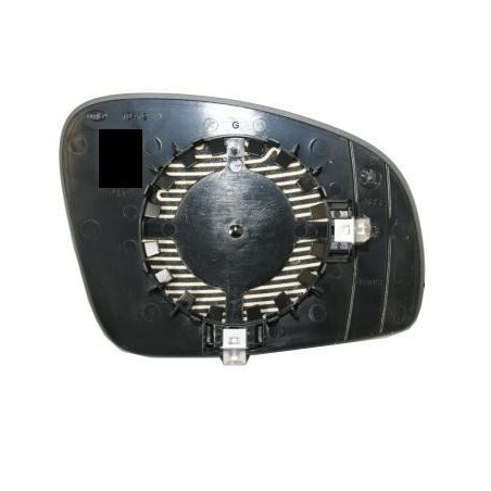 VETRO CON PIASTRA DESTRO CONVESSO SKODA FABIA 542545 20072010, SKODA FABIA 542545 20102014, SKODA ROOMSTER 5J7 20102015, SKODA 