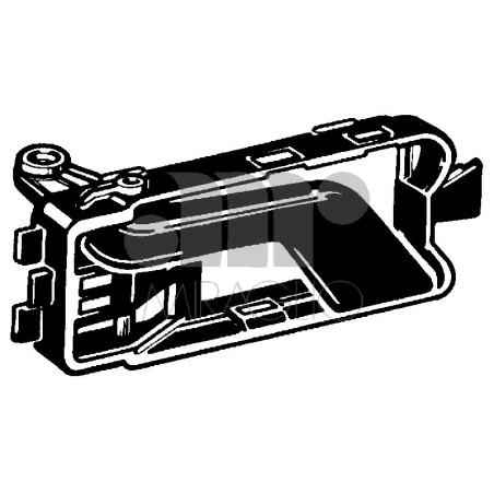MANIGLIA INTERNA NERO ANTERIOREPOSTERIORE DESTRO FIAT DUCATO I 290 19891994, FIAT TEMPRA 159 19901995, FIAT TIPO 160 19881993, 