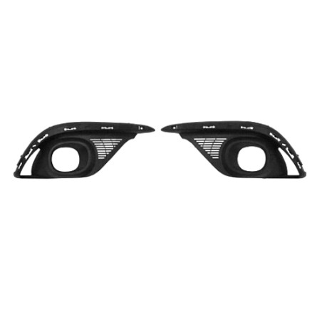 KIT GRIGLIE PARAURTI ANTERIORE DESTRASINISTRA CON SEDE FENDINEBBIA RENAULT SCENICGRAND SCENIC R9 20162024