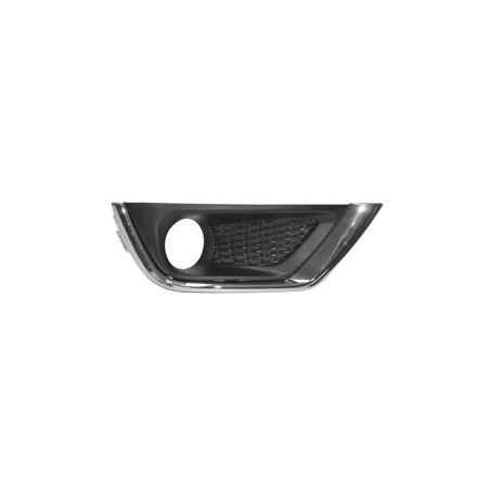 GRIGLIA PARAURTI ANTERIORE DESTRA CON FENDINEBBIA CON MODANATURA CROMATA JEEP COMPASS MPM6MVM7 20162022