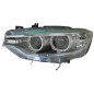 PROIETTORE SINISTRO LED XENON CON PARABOLA NERA CON MOTORE CON LUCE DIURNA LED BMW SERIES 4 COUPECAB F32F36F33 20142020