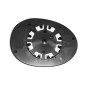 VETRO CON PIASTRA DESTROSINISTRO CONVESSO CITROEN C1 PMPN 2006201  CITROEN C1 PMPN 20122014, PEUGEOT 107 PMPN 2006201  PEUGEOT 
