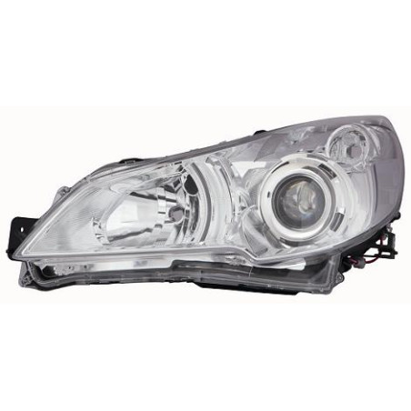 PROIETTORE SINISTRO XENON CON PARABOLA CROMATA CON PREDISPOSIZIONE REGOLAZIONE ELETTRICA SUBARU LEGACYOUTBACK BMBRBLBP 20102015