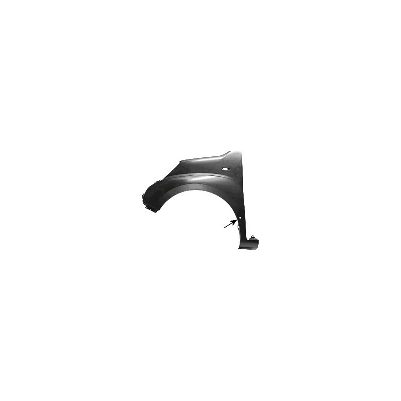 PARAFANGO ANTERIORE SINISTRO CON FORI LUCCIOLA + MODANATURA CITROEN NEMO AA 2008          , FIAT FIORINOQUBO 225 20082016      