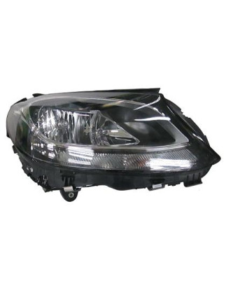 PROIETTORE DESTRO LED CON PARABOLA NERA CON MOTORE CON LUCE DIURNA LED MERCEDES-BENZ C CLASS COUPECABRIO W205 20152018, MERCEDE