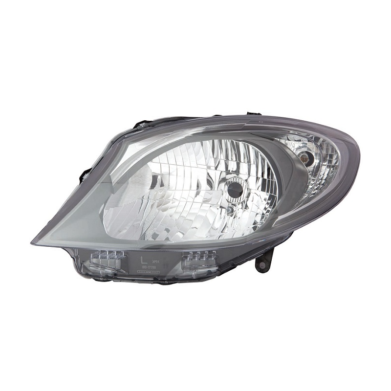 PROIETTORE DESTRO H4,PY21W5W CON PREDISPOSIZIONE REGOLAZIONE ELETTRICA MERCEDES-BENZ CITAN W415 20132021