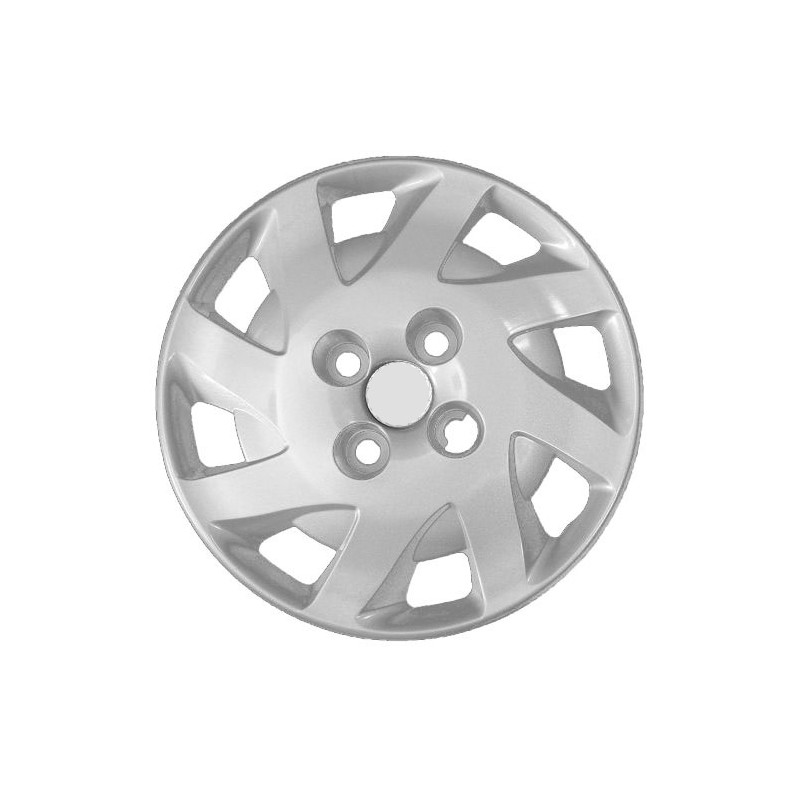 COPRICERCHIO 13 ROSSO SENZA LOGO COMPATIBILE CON FIAT PANDA 169 20032014 VERS 2007, FIAT PUNTO 188 20032011