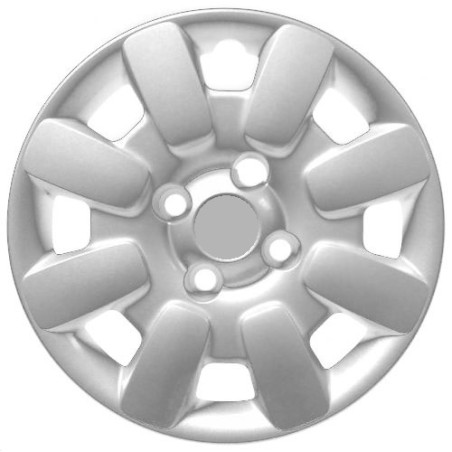 COPRICERCHIO 13 ROSSO SENZA LOGO COMPATIBILE CON FIAT PANDA 169 20032014 VERS 2007