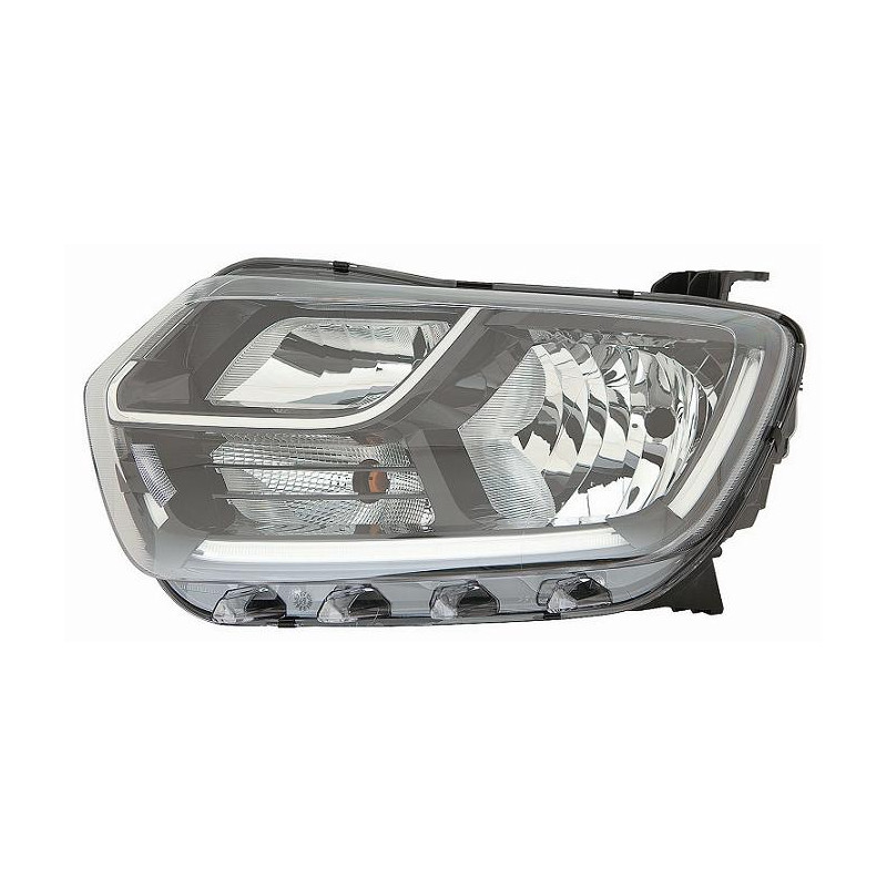 PROIETTORE SINISTRO LED H7,H1 CON LUCE DIURNA A LED CON PREDISPOSIZIONE REGOLAZIONE ELETTRICA DACIA DUSTER II HM 20172022
