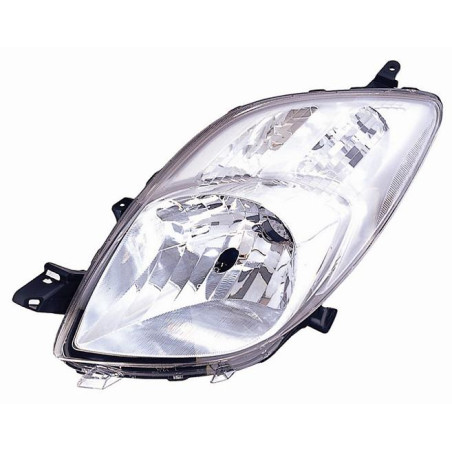 PROIETTORE SINISTRO H4 MODELLO VALEO CON PREDISPOSIZIONE REGOLAZIONE ELETTRICA TOYOTA YARIS II P9 20052011VERS 2009
