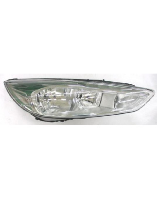 PROIETTORE SINISTRO LED CON PARABOLA CROMATA CON MOTORE CON LUCE DIURNA LED FORD FOCUS DH 20142018