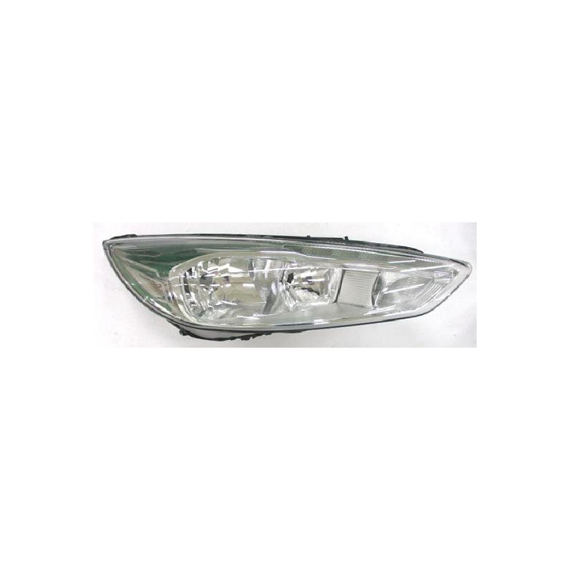 PROIETTORE SINISTRO LED CON PARABOLA CROMATA CON MOTORE CON LUCE DIURNA LED FORD FOCUS DH 20142018