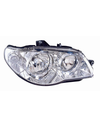 PROIETTORE DESTRO H7,H7 CON PARABOLA CROMATA CON PREDISPOSIZIONE REGOLAZIONE ELETTRICA FIAT ALBEA 2005VERS 2005 , FIAT STRADA 2