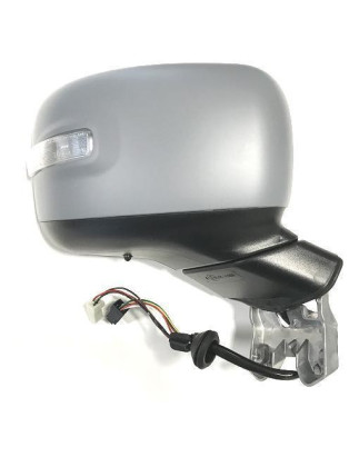 RETROVISORE ELETTRICO SINISTRO 6+3 PIN CON PRIMER TERMICO ASFERICO RICHIUDIBILE ELETTRICAMENTE CON FANALINO INTEGRATO CON BLIND