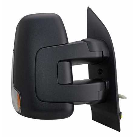 RETROVISORE MANUALE SINISTRO BRACCIO CORTO 4 PIN TERMICO VETRO CONVESSO CON FANALINO INTEGRATO CON SONDA IVECO DAILY 20142019, 
