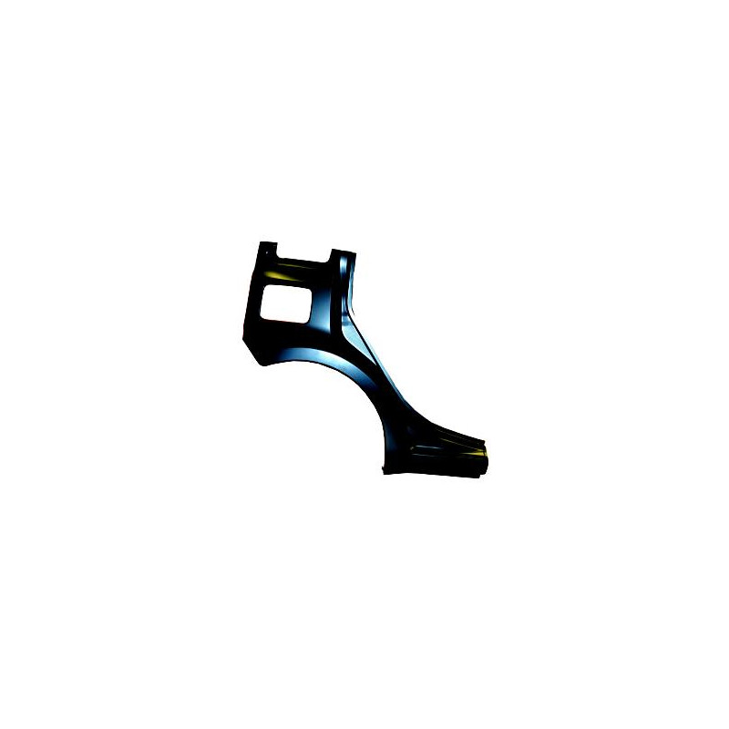 PARAFANGO POSTERIORE DESTRO CON SOTTOPORTA FIAT PANDA 169 20032014