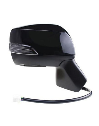 RETROVISORE ELETTRICO DESTRO 9 PIN CON PRIMER TERMICO VETRO CONVESSO RICHIUDIBILE ELETTRICAMENTE CON FANALINO INTEGRATO SUBARU 