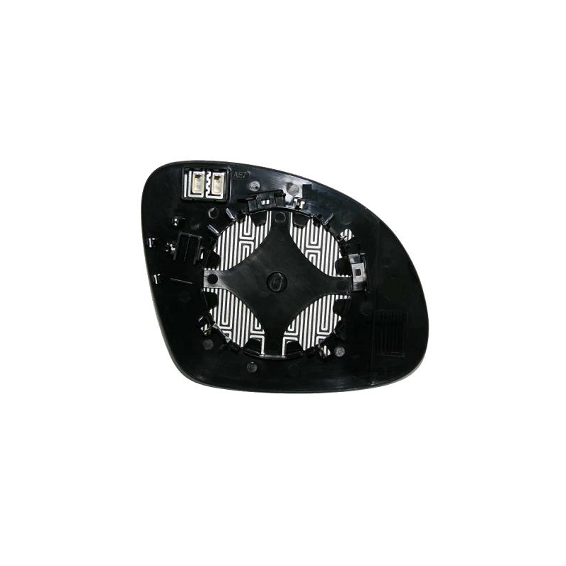 VETRO CON PIASTRA SINISTRO CROMATO ASFERICO TERMICO CONVESSO SEAT ALHAMBRA 710711 2010, SKODA YETI 5L 20092013, SKODA YETI 5L 2