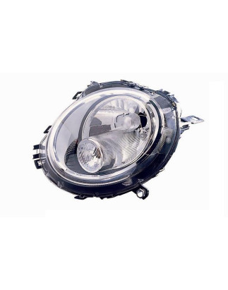 PROIETTORE SINISTRO H4 CON MOTORE CON FANALE BIANCO MINI CABRIO R57 20082010, MINI CABRIO R57 20102015VERS 2006 , MINI CLUBMAN 