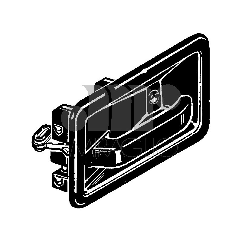 MANIGLIA INTERNA GRIGIO ANTERIOREPOSTERIORE DESTRO RENAULT 19 BC53L53D53 19881992      , RENAULT CLIO I B C575 357 19901994    