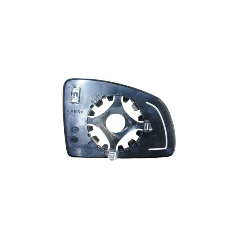 VETRO CON PIASTRA DESTRO CROMATO TERMICO CONVESSO OPEL MERIVA X03 20032010