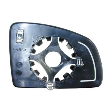 VETRO CON PIASTRA DESTRO CROMATO TERMICO CONVESSO OPEL MERIVA X03 20032010