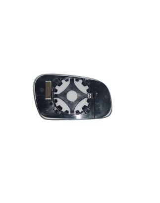 VETRO CON PIASTRA DESTRO CROMATO CONVESSO VOLKSWAGEN FOX 5Z15Z35Z45Z5 20052011