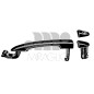MANIGLIA ESTERNA IN PLASTICA NERO ANTERIOREPOSTERIORE DESTROSINISTRO RENAULT CLIO III BR0 1CR0 1 20062009      , RENAULT CLIO I