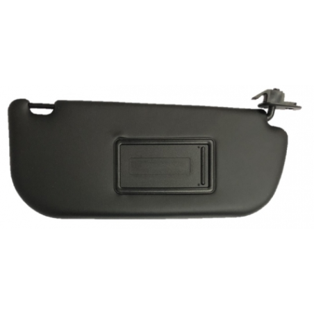 PANTINE PARASOLE DESTRA NERA *ORIGINALE* CON SPECCHIO ALFA ROMEO 156 932 20032005