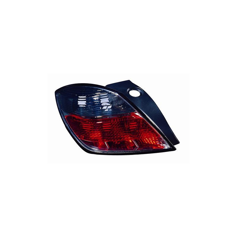 FANALE POSTERIORE SINISTRO SENZA PORTALAMPADA 3 PORTE ROSSO FUME OPEL ASTRA H A04 20042010