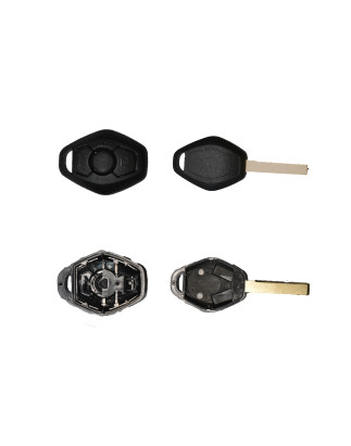GUSCIO CHIAVE NERO 3 TASTI: TASTO APERTURA TASTO CHIUSURA TASTO PORTELLONE LAMA HU92 BMW SERIES 1 35D E81E87 20042011, BMW SERI