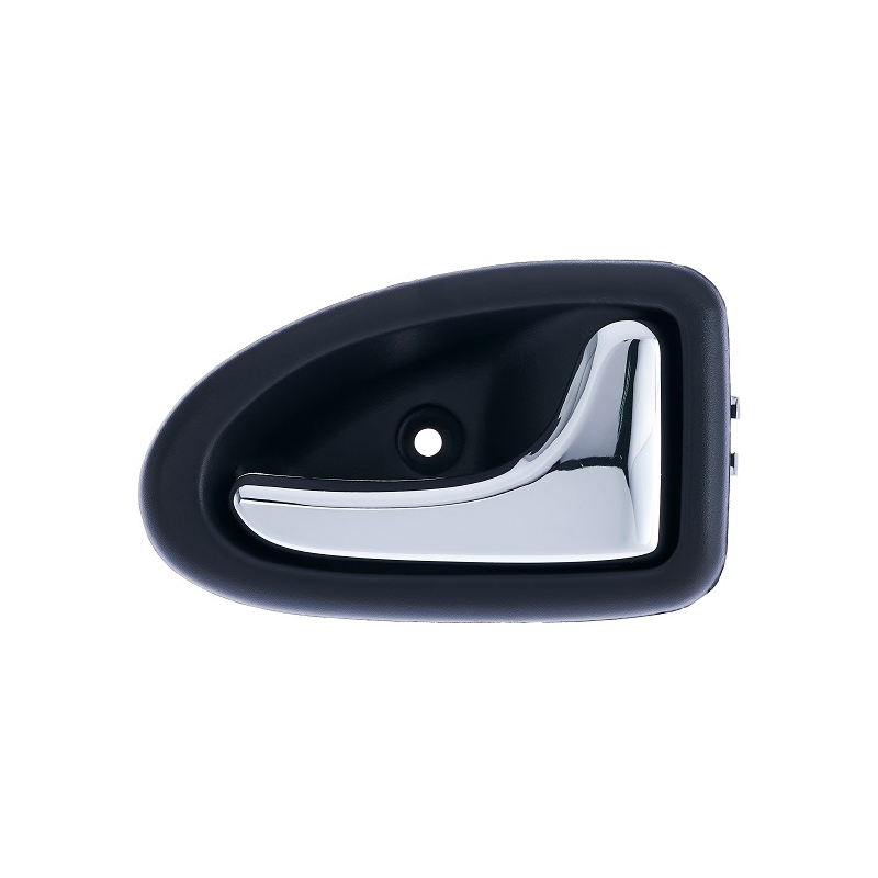 MANIGLIA INTERNA NERA CLEVA CROMATA ANTERIORE DESTRO RENAULT CLIO IICAMPUSTHALIA BBCB 20012006, RENAULT CLIO II BBCB 19982001, 