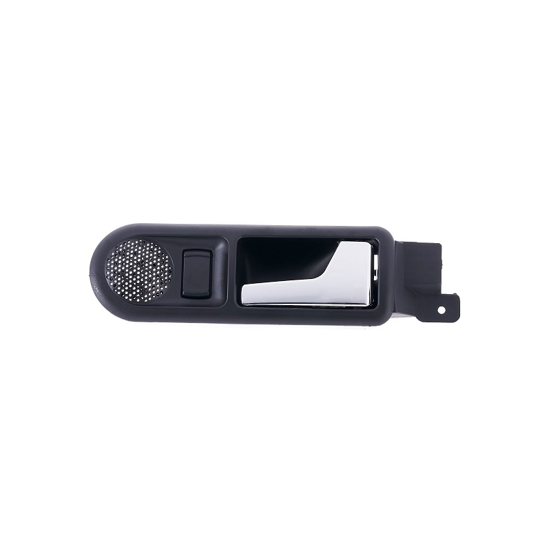 MANIGLIA INTERNA NERA CLEVA CROMATA POSTERIORE DESTRO VOLKSWAGEN BORA 1J21J6 19982005, VOLKSWAGEN GOLF IV 1J11J5 19982004, VOLK