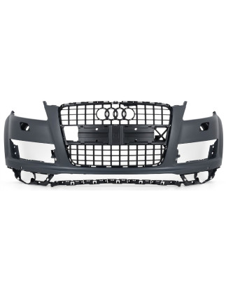 PARAURTI ANTERIORE CON PRIMER CON FORI SENSORI CON LAVAFARI AUDI Q7 4LB 20092015