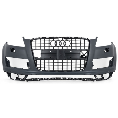 PARAURTI ANTERIORE CON PRIMER CON FORI SENSORI CON LAVAFARI AUDI Q7 4LB 20092015