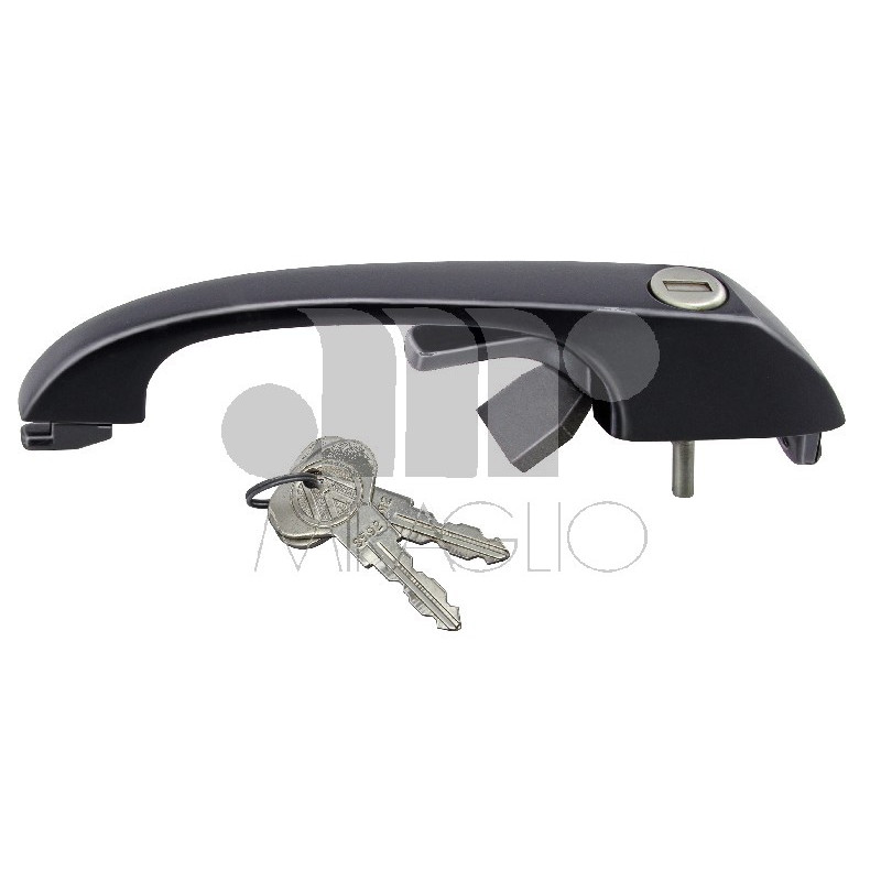 MANIGLIA ESTERNA ANTERIORE DESTROSINISTRO CON CHIAVE VOLKSWAGEN TRANSPORTER T3 2524 19791991, VOLKSWAGEN TRANSPORTER 2524 19791