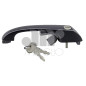 MANIGLIA ESTERNA ANTERIORE DESTROSINISTRO CON CHIAVE VOLKSWAGEN TRANSPORTER T3 2524 19791991, VOLKSWAGEN TRANSPORTER 2524 19791
