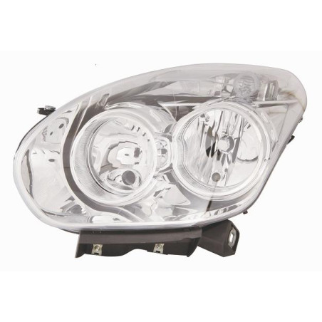 PROIETTORE SINISTRO H7,H1 CON MOTORE FIAT DOBLO 263 20092015, OPEL COMBO COMBICARGO X12 20122018