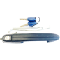 MANIGLIA ESTERNA IN PLASTICA NERO ANTERIORE SINISTRO CON CHIAVE FIAT MAREA 185 19962007