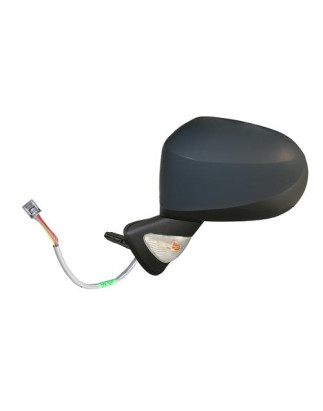 RETROVISORE ELETTRICO DESTRO 11 PIN CON PRIMER TERMICO VETRO CONVESSO RICHIUDIBILE ELETTRICAMENTE CON FANALINO INTEGRATO CON SO