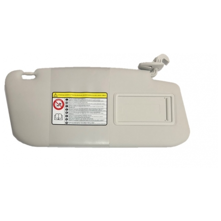 PANTINA PARASOLE DESTRA GRIGIA CON SPECCHIO CON TASCA FIAT 500 L 351352 20122017, FIAT 500 L 351352 2017