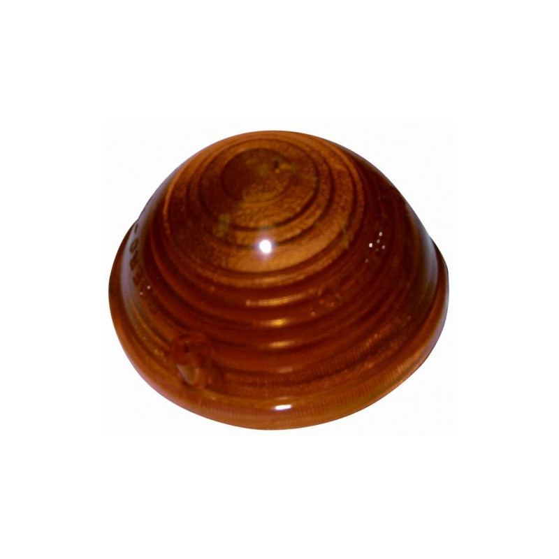 LENTE FANALE ANTERIORE DESTRASINISTRA ARANCIO FIAT 500 F  L  R 19651975