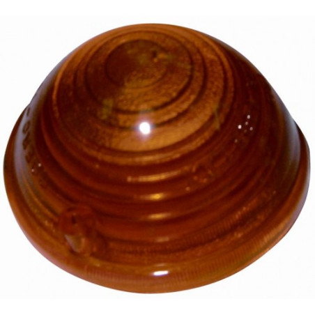 LENTE FANALE ANTERIORE DESTRASINISTRA ARANCIO FIAT 500 F  L  R 19651975