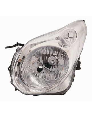 PROIETTORE DESTRO H4 CON PREDISPOSIZIONE REGOLAZIONE ELETTRICA SUZUKI ALTO HA12HA23HA22HA24HA25 20082014