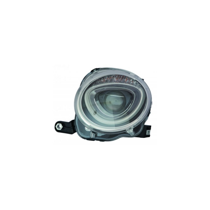 PROIETTORE DESTRO H7 CON MOTORE FIAT 500 312 20072015, FIAT 500 312 2015