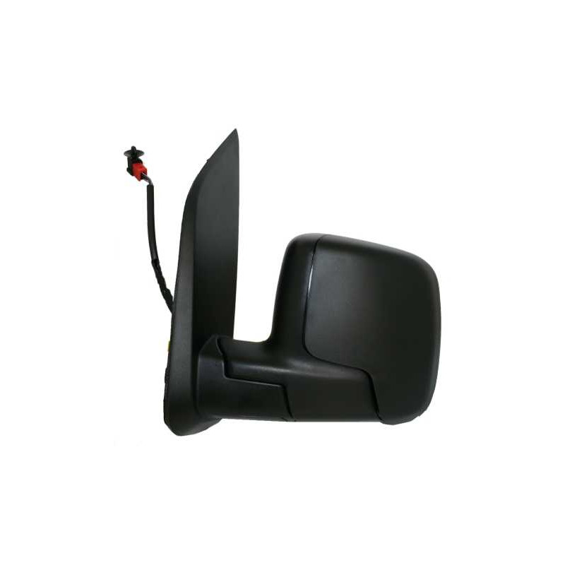 RETROVISORE ELETTRICO SINISTRO NERO TERMICO VETRO CONVESSO CITROEN NEMO AA 2008, FIAT FIORINOQUBO 225 20082016, FIAT FIORINOQUB
