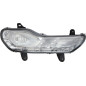 FENDINEBBIA SINISTRO H10,PY21W,W5W MODELLO FARI XENON CON LUCE DI POSIZIONE FORD KUGA DM2 20132016