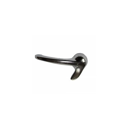 MANIGLIA INTERNA GALLETTO DEFLETTORE IN ZAMA CROMATA ANTERIORE SINISTRO FIAT 500 F  L  R 19651975
