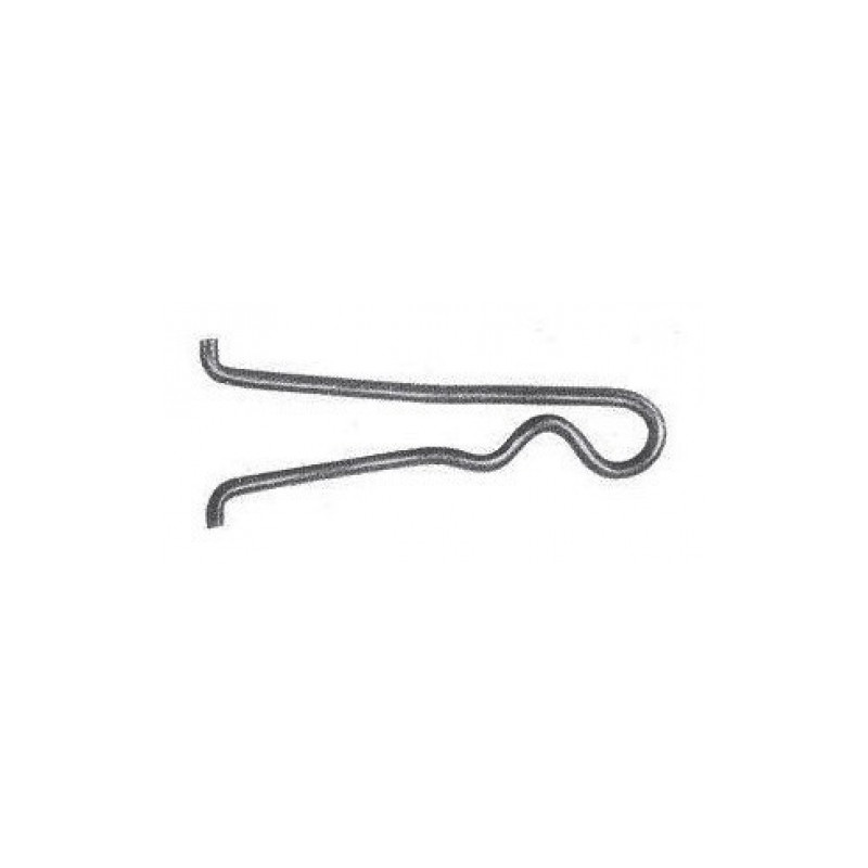 MANIGLIA INTERNA TIRANTE PORTA FIAT 500 F  L  R 19651975